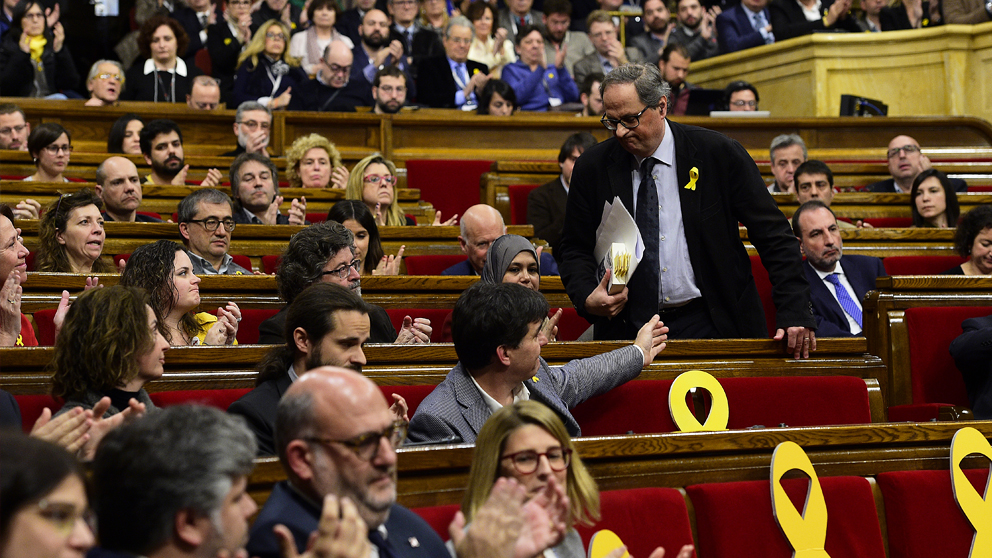 Quim Torra. (Foto: AFP)