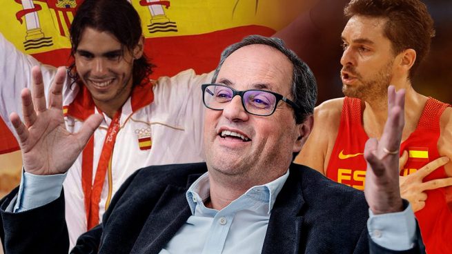 El xenófobo Quim Torra: «Gasol y Nadal no representan la catalanidad que queremos»
