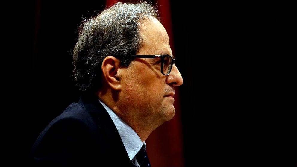 El presidente de la Generalitat, Quim Torra (FOTO:EFE)