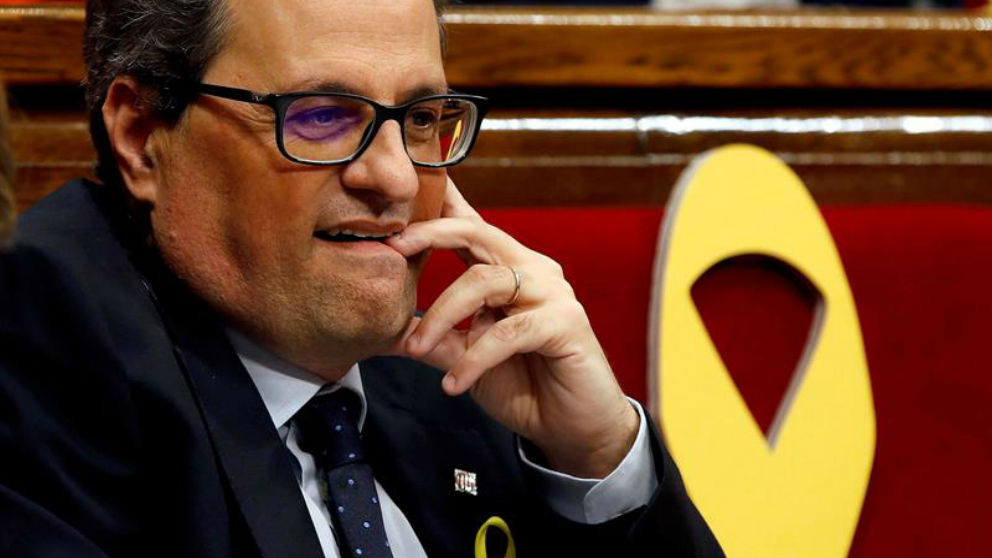 El president de la Generalitat, Quim Torra (Foto: EFE)