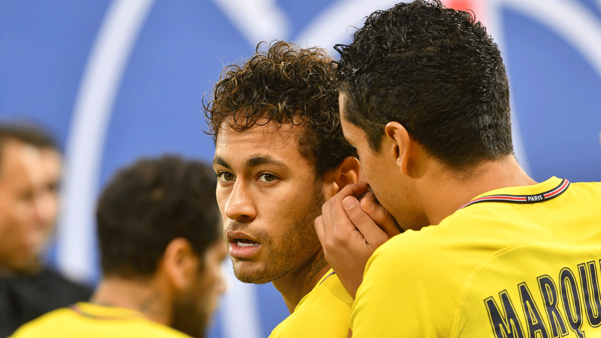 Marquinhos y el clan brasileño presionan a Neymar para que se quede