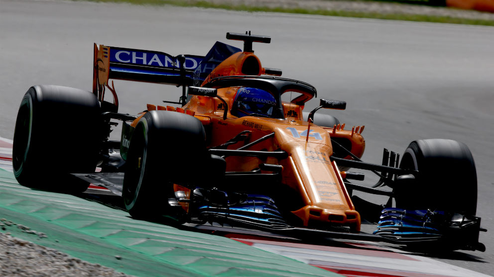 El McLaren MCL33 de Fernando Alonso ha mejorado con las evoluciones presentadas en el GP de España de Fórmula 1, pero ¿tanto como se esperaba?
