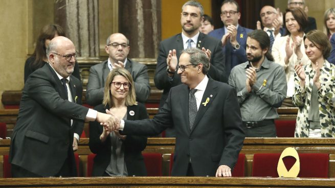 Los diputados suspendidos por Llarena no renunciarán al acta: decidirá el Parlament