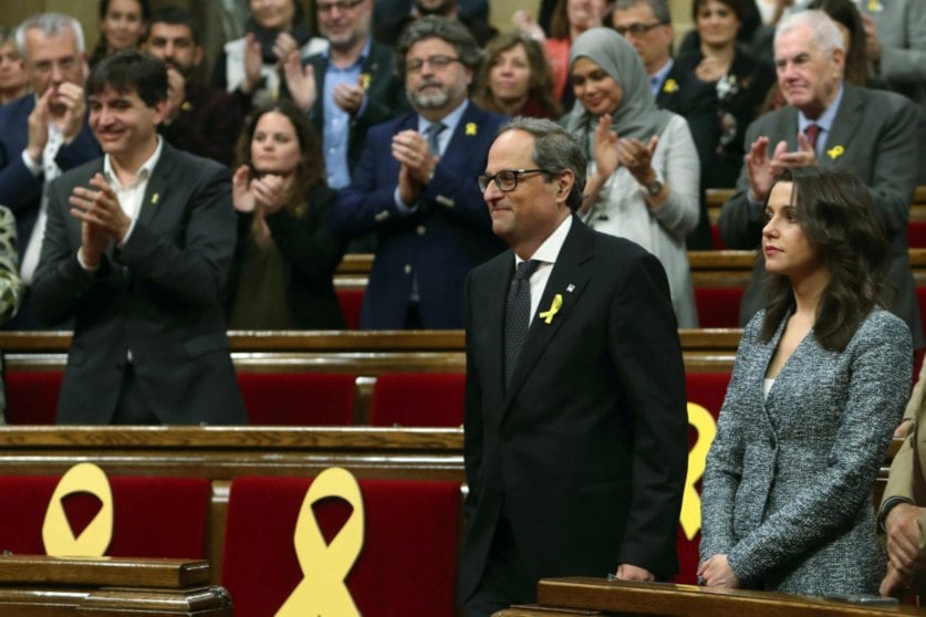 El presidente catalán, Quim Torra.