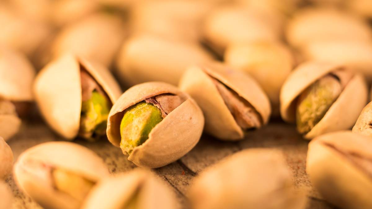 Los pistachos son grandes antioxidantes.