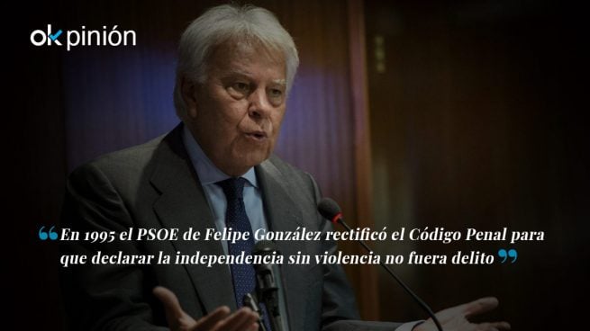 Declarar la independencia tiene que volver a ser delito