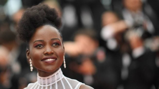 La actriz Lupita Nyong'o en Cannes. Foto: AFP