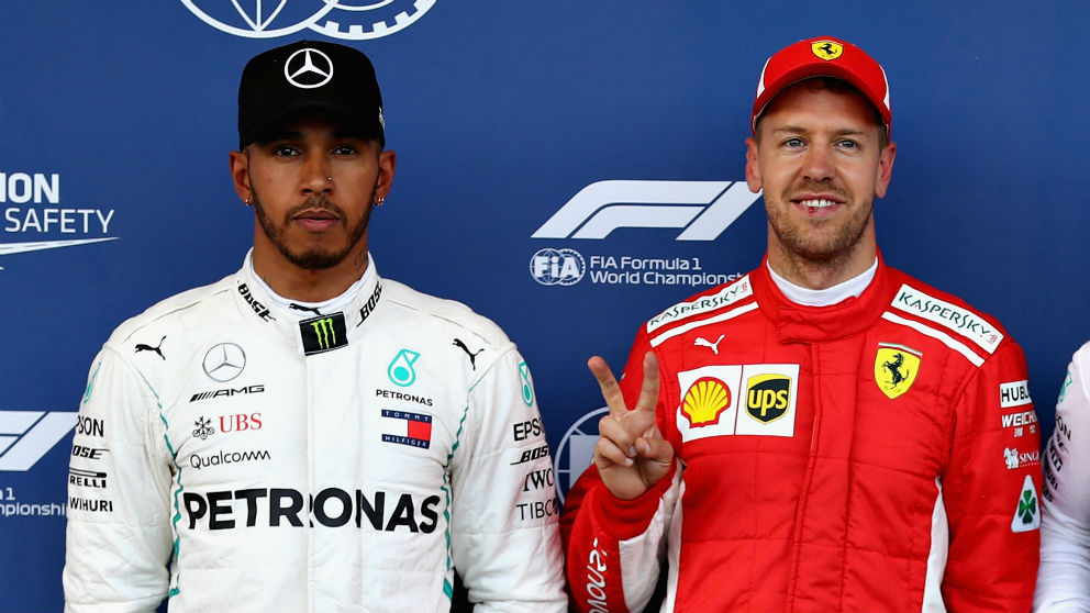Lewis Hamilton y Sebastian Vettel se ha unido a la hora de criticar a la FIA por los planes de ésta de hacer los monoplazas más lentos el año que viene con el fin de facilitar los adelantamientos. (Getty)
