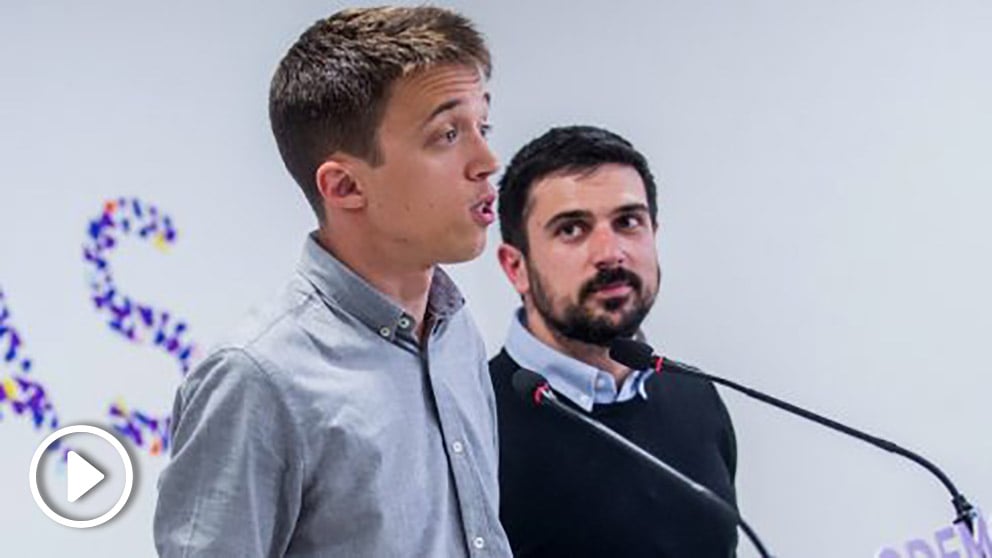 Íñigo Errejón y Ramón Espinar. (Foto. Podemos)