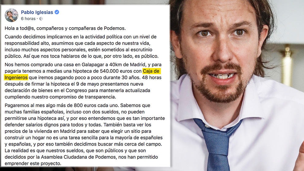 El banco del hipotecazo a Iglesias gestiona la caja de resistencia de las golpistas ANC y Òmnium