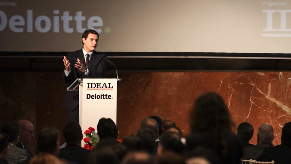 El presidente de Ciudadanos, Albert Rivera.