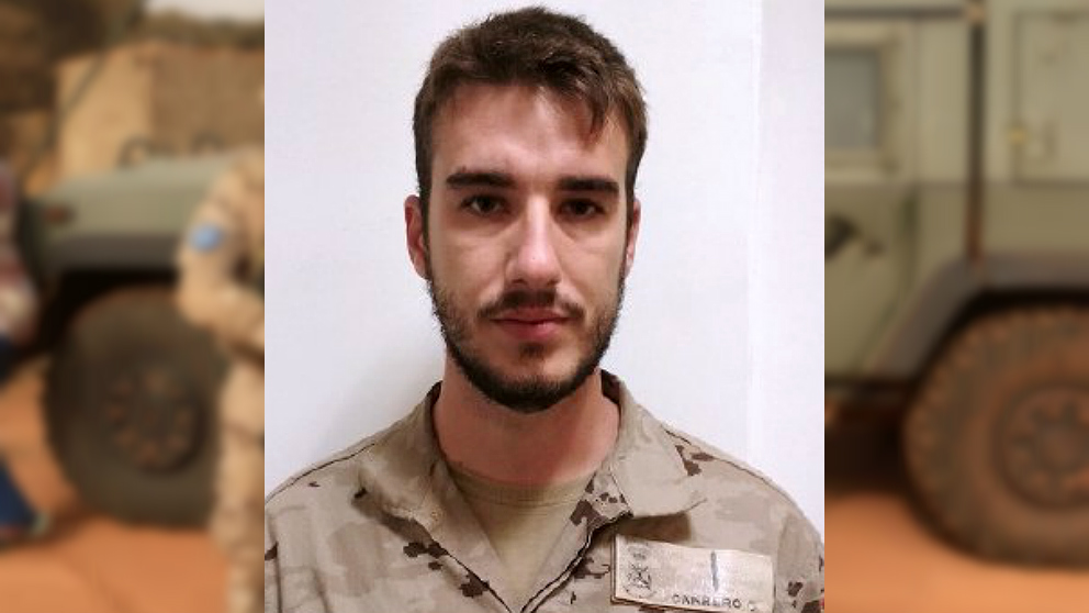 El infante de marina Antonio Carrero Jiménez, fallecido en Mali.