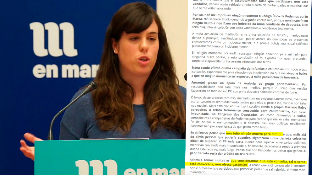 Paula Quinteiro, diputada de Podemos-En Marea en Galicia