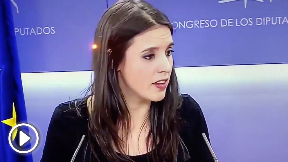 La portavoz de Podemos en el Congreso, Irene Montero, se hace un lío al intentar explicar la compra de su chalé de lujo