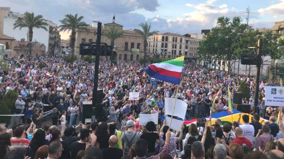 Manifestación en Linares (Jaén)
