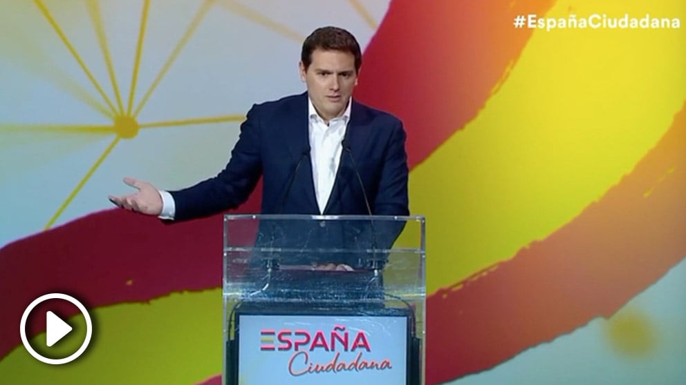 Albert Rivera en el acto de la plataforma «España Ciudadana