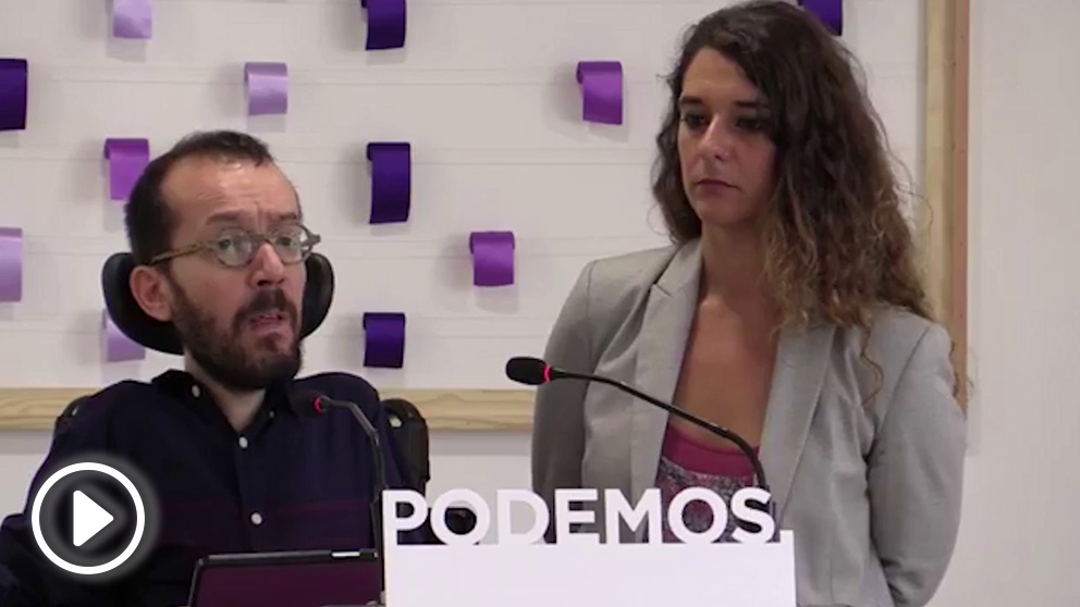 Pablo Echenique, secretario de Organización de Podemos