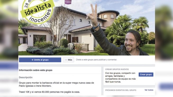 Facebook y la barbacoa en casa de Pablo Iglesias