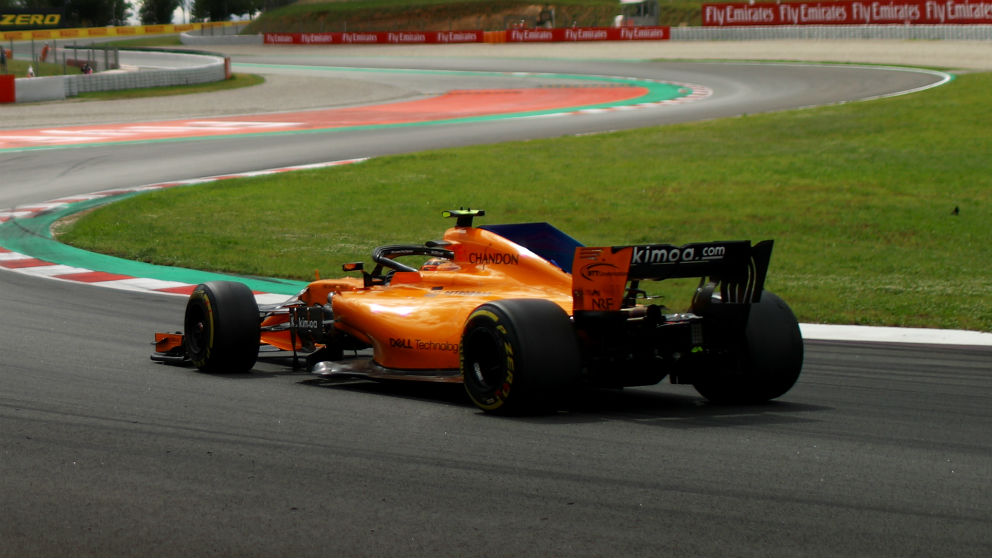 El McLaren MCL33 sigue siendo el monoplaza de Fórmula 1 más lento en recta, a pesar de las mejoras introducidas en el pasado Gran Premio de España. (Getty)