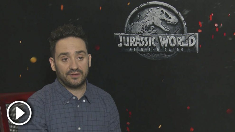 J. A. Bayona presenta ‘Jurassic World: el reino caído’.