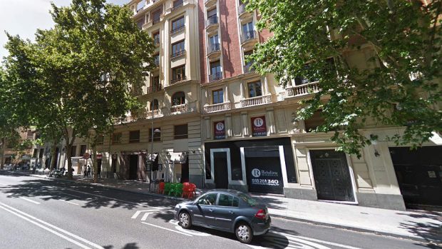 Edificio derrumbado Madrid