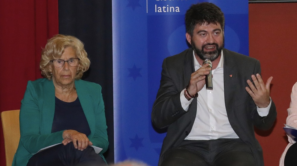 Manuela Carmena y Carlos Sánchez Mato. (Foto. Madrid)