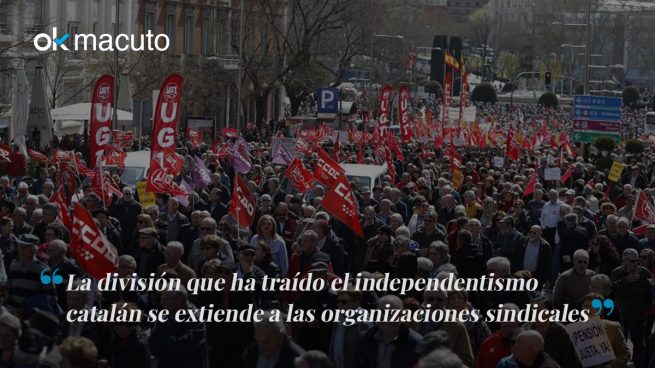 CCOO Madrid y UGT Cataluña: dos maneras de ver el ‘procés’