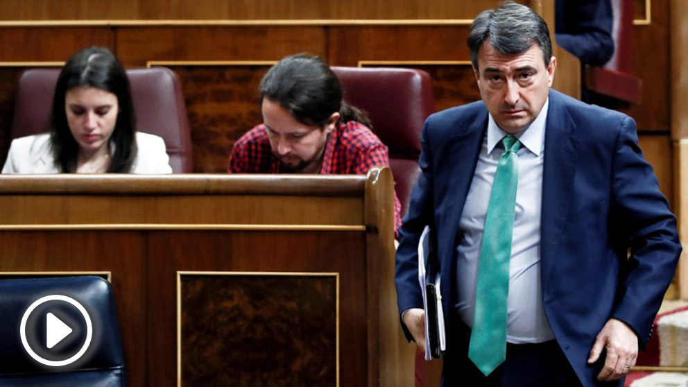 Aitor Esteban, portavoz del PNV en el Congreso. (Foto: EFE)