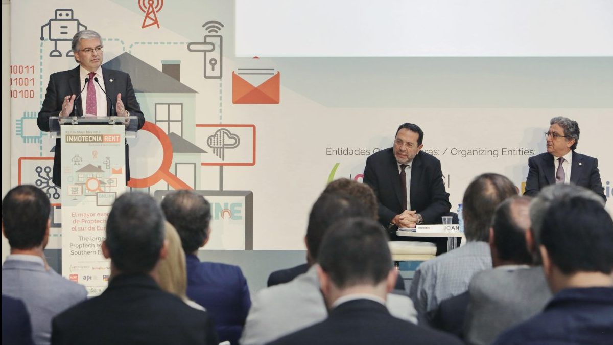Jordi Cornet, Presidente de Barcelona Meeting Point en la inauguración