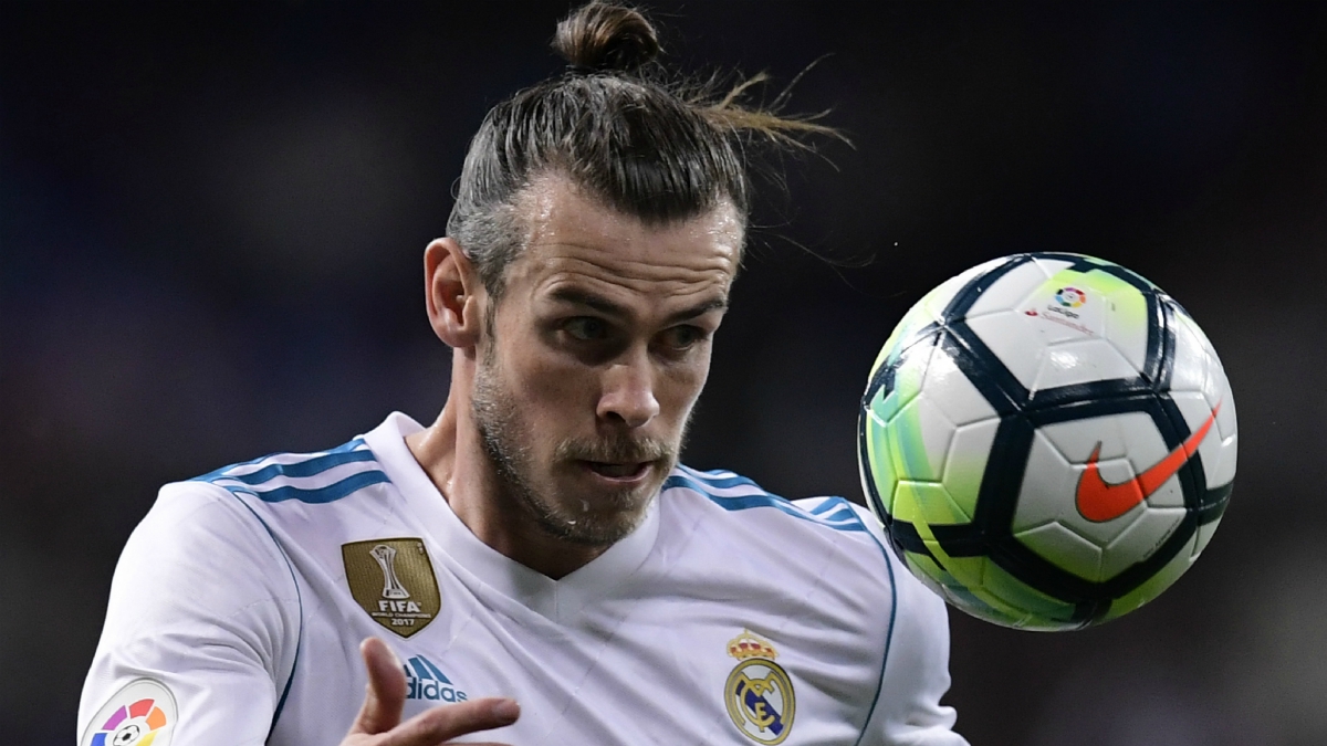 Gareth Bale, durante un partido con el Real Madrid de esta temporada. (AFP)