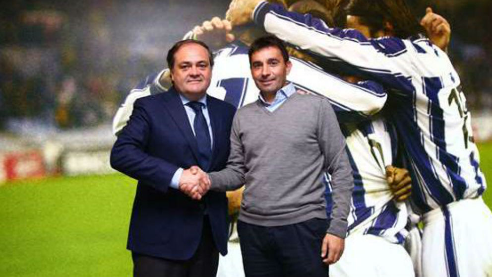 Asier Garitano, nuevo técnico de la Real Sociedad. (@RealSociedad)