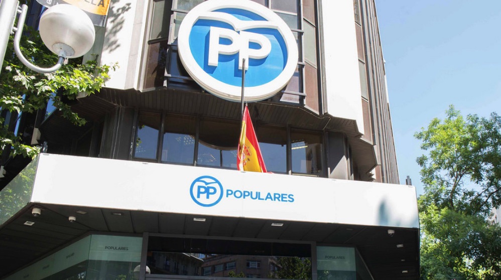 Génova 13, sede del PP, en Madrid. (Foto. PP)
