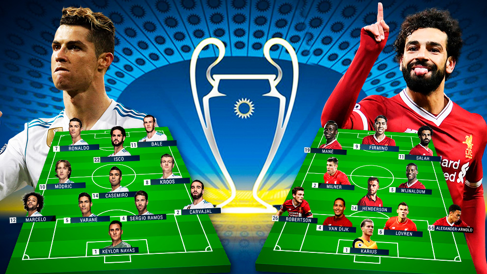 Real Madrid y Liverpool se citan en la gran final de la Champions League 2018.