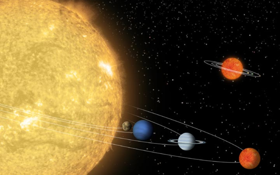 El Sistema Solar tuvo más planetas