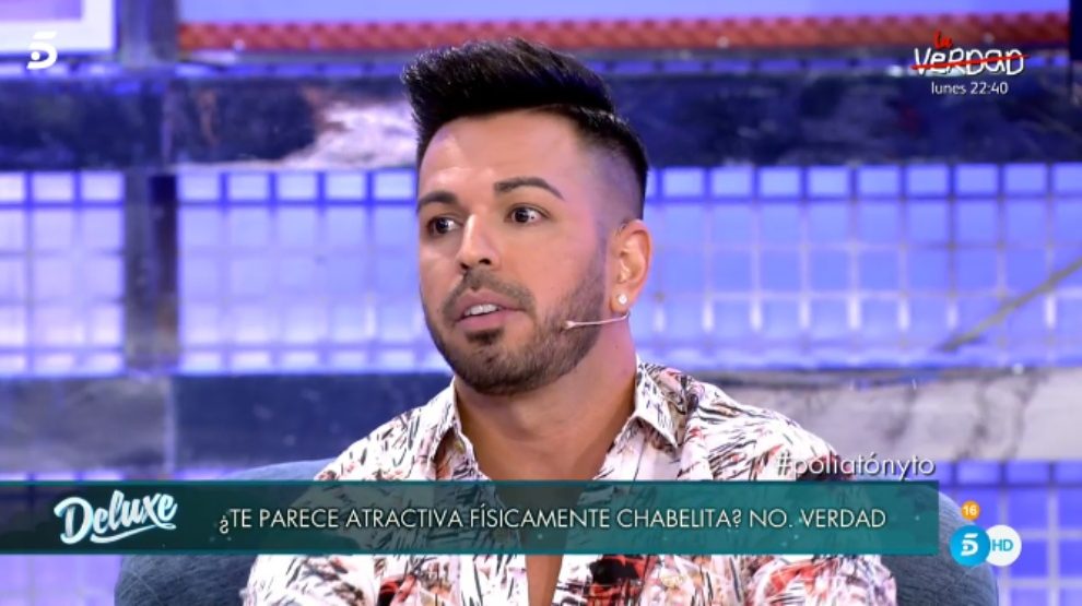 Tony confiesa en ‘Sálvame Deluxe’ que no le atrae Isa Pantoja