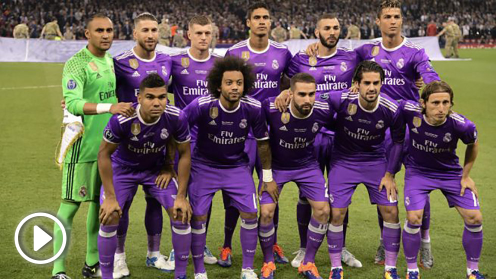 Alineación del Real Madrid. (AFP) | Final Champions League 2018