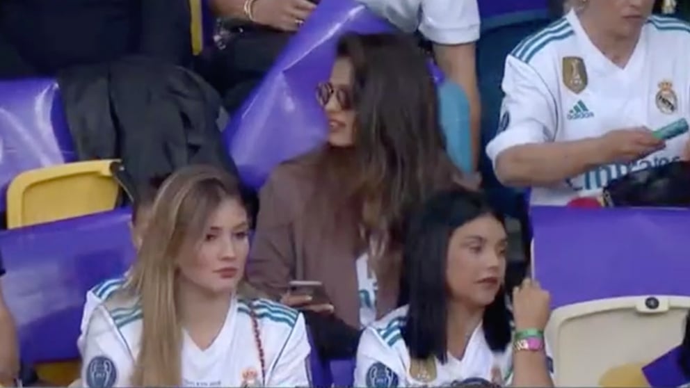 Sara Sálamo con la camiseta del Real Madrid | Final Champions League 2018 | Real Madrid – Liverpool