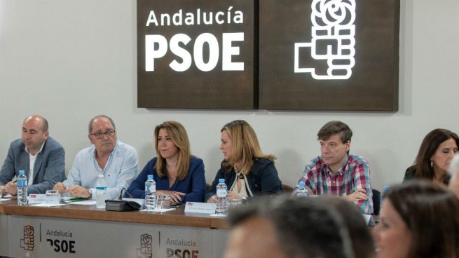 Susana Díaz preside la ejecutiva del PSOE-A