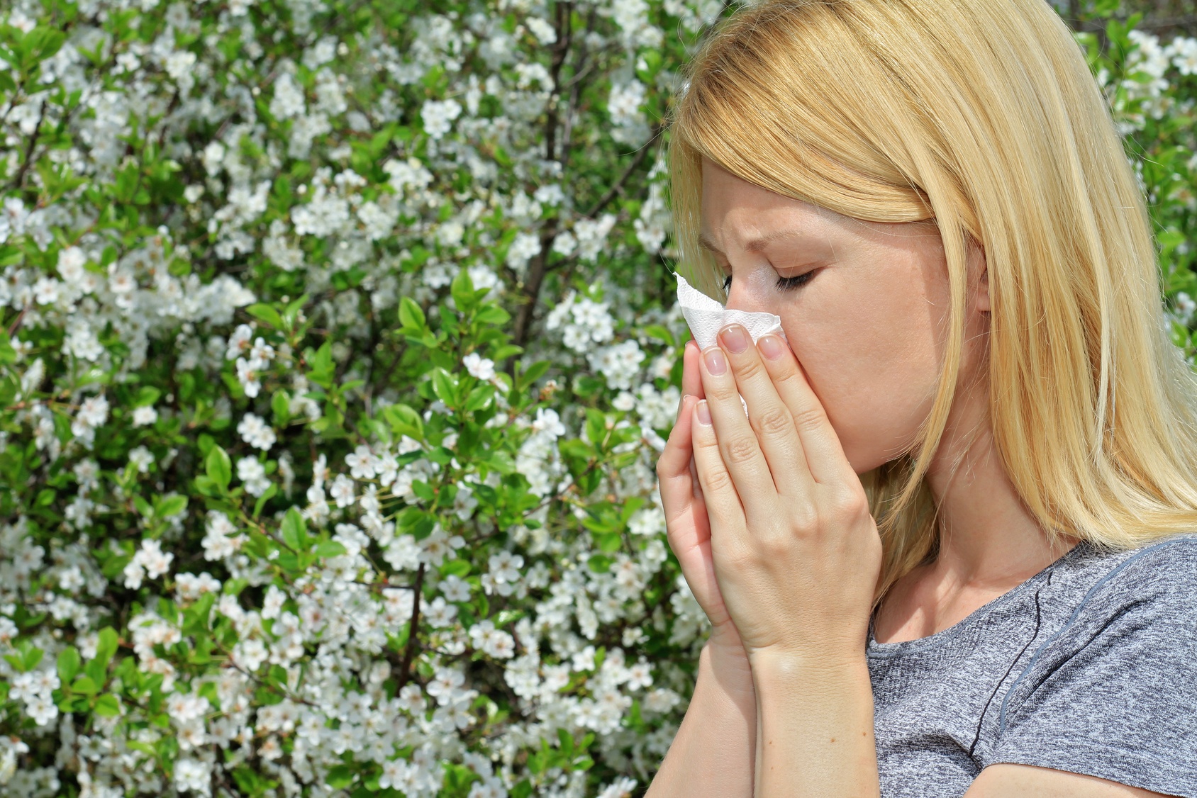 La alergia conlleva síntomas asociados.