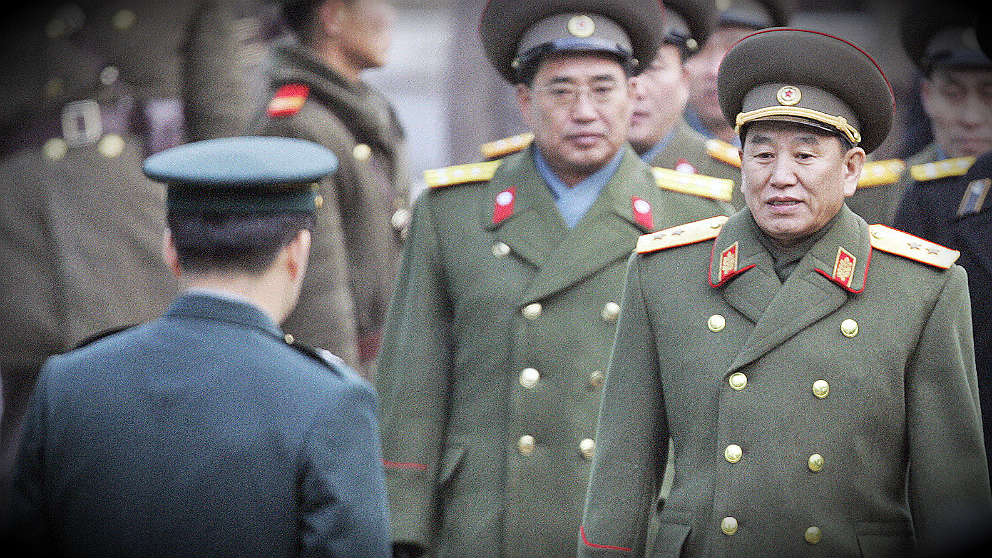 General Kim Yong-chol, asistente del dictador norcoreano Kim Jong-un.
