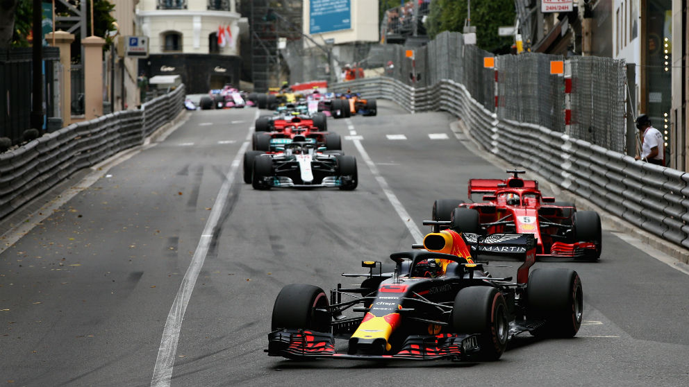 La falta de espectáculo que vivimos en el Gran Premio de Mónaco año tras año hace plantearse la necesidad de la continuidad de esta carrera en el calendario de Fórmula 1. (getty)