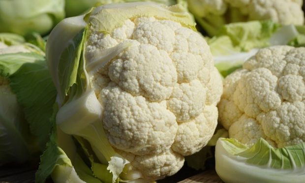 coliflor a la crema de queso