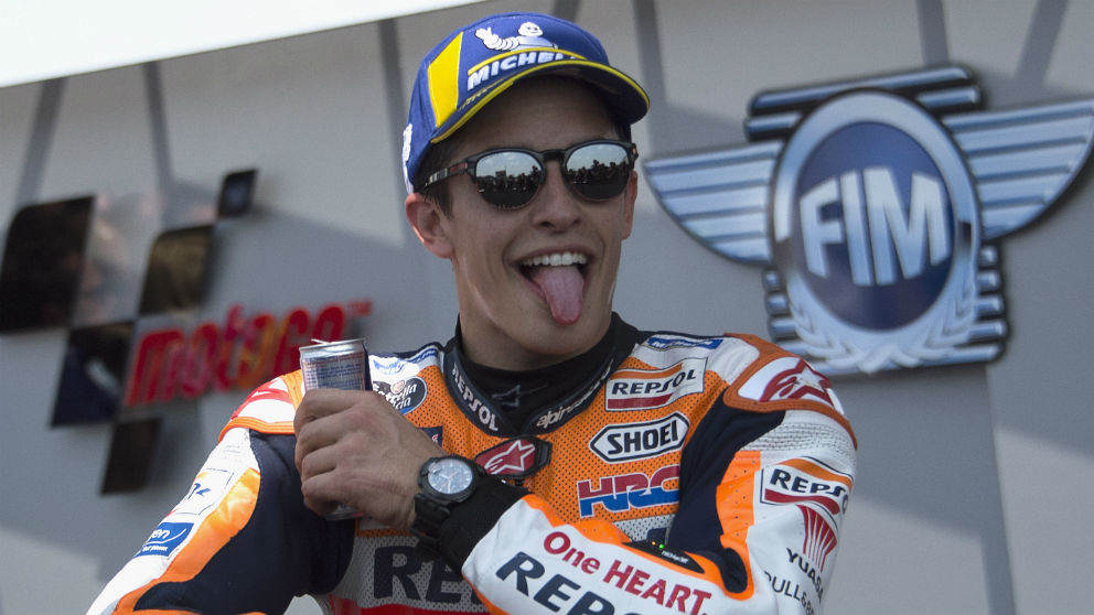 Marc Márquez tiene más títulos que Rossi con 25 años. (Getty)