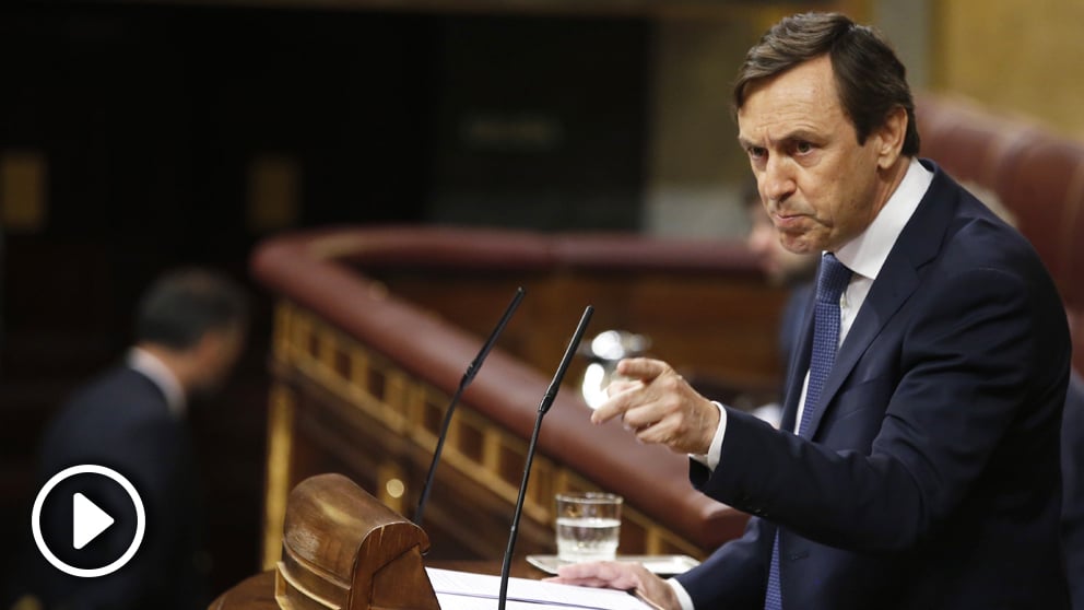 Rafael Hernando, portavoz del PP en el Congreso de los Diputados. (Foto: EFE)