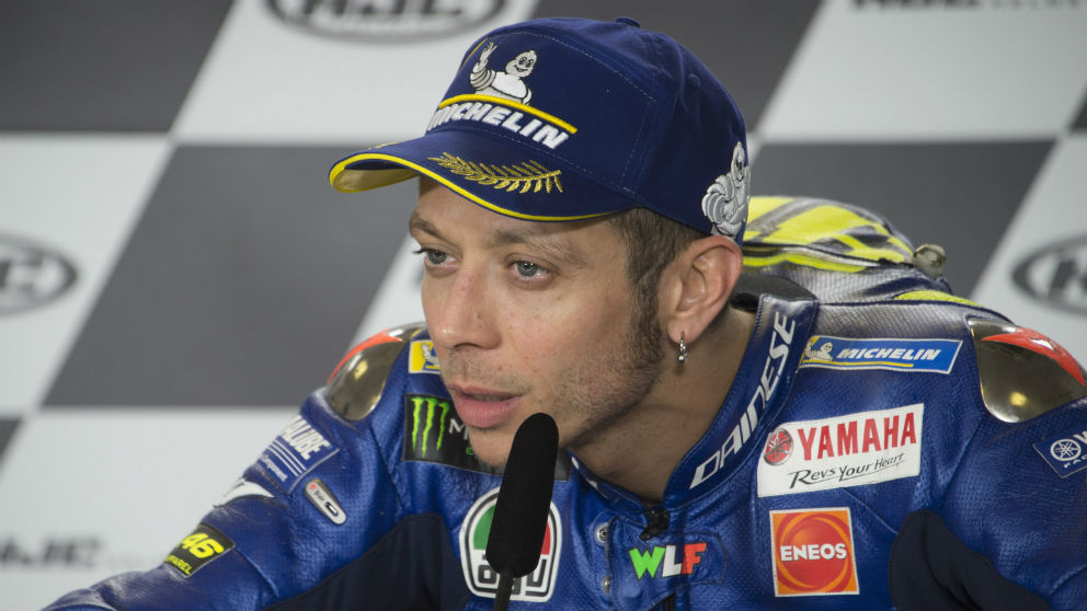Valentino Rossi ha asegurado que la vuelta de Jorge Lorenzo a Yamaha tendría tanto puntos negativos como positivos para él. (Getty)