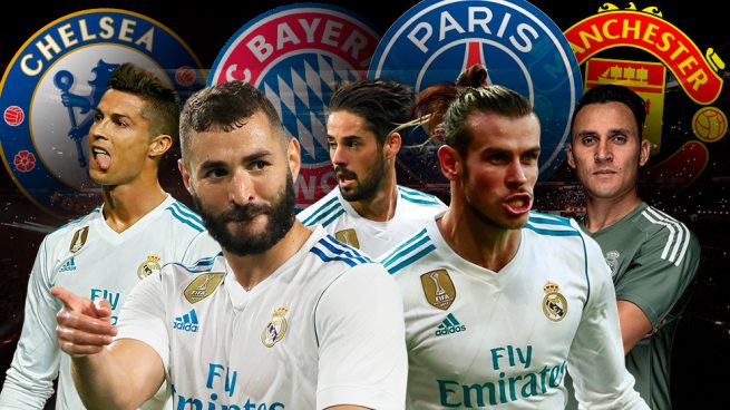 Los grandes de Europa quieren pescar en el Real Madrid