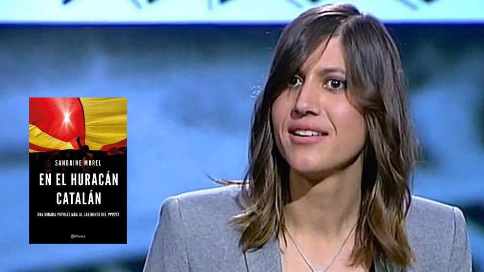 Sandrine Morel, corresponsal de ‘Le Monde’ en España, y su libro ‘En el huracán catalán’.