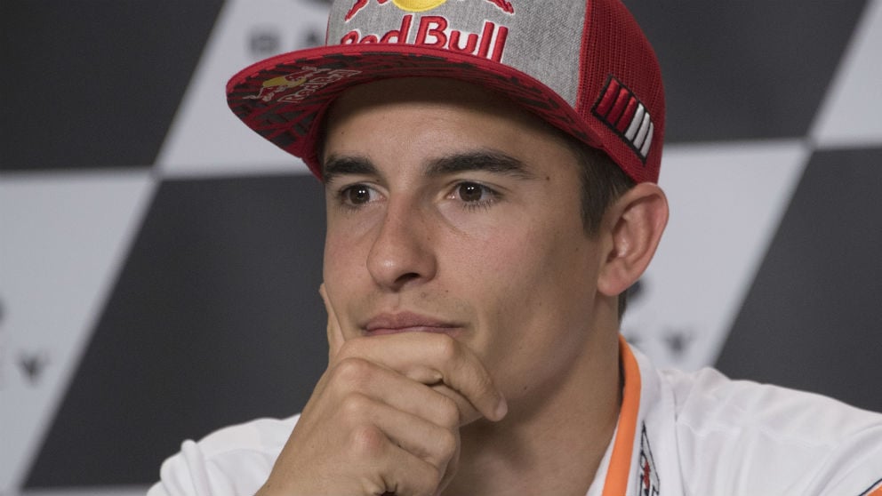 Marc Márquez ha sufrido un auténtico calvario este fin de semana en Mugello por el poco respeto mostrado por la afición italiana hacia su persona. (getty)