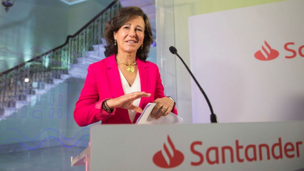 La presidenta del Banco Santander, Ana Botín (Foto: EFE).