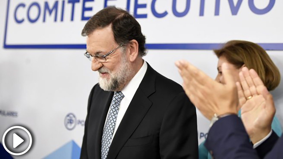 Mariano Rajoy dimite como presidente del PP